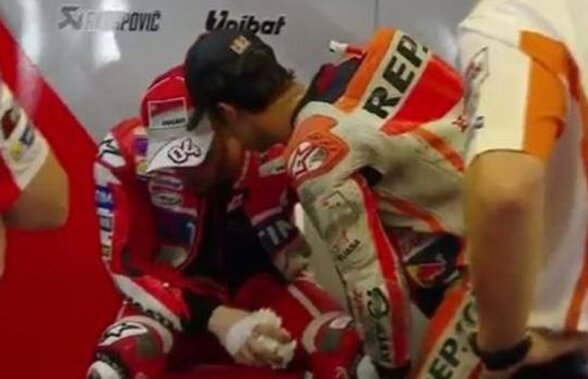 Dovizioso l-a iertat pe Pedrosa, dar nu și pe Iannone: "Dani n-a vrut să mă lovească" 