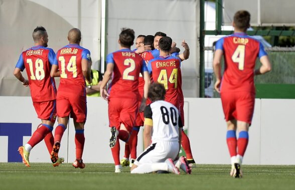 VIDEO+FOTO Super-Bawab! Steaua e prima finalistă a Cupei Ligii, după ce a învins Astra, scor 2-0