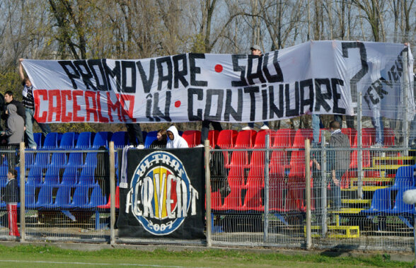 Farul a fost demolată de Dunărea Călărași! Suporterii gazdelor au oferit momentul zilei » Se distrau copios în timp ce echipa lor lua gol după gol