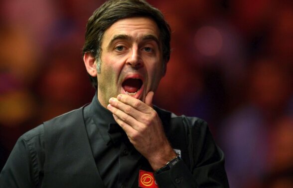 A început nebunia! Ronnie O'Sullivan a câștigat în primul tur la CM de snooker, dar a fost auzit "bufnind, înjurând și trântind"!