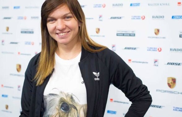 FOTO S-a dat cu câinii » Apariție casual, dar de efect a Simonei Halep la deschiderea turneului de la Stuttgart