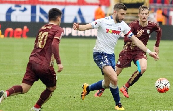 "Messi" al României lovește din nou! A avut nevoie de 10 minute pentru a fi decisiv în derby-ul cu Hajduk. Florentin Matei a vorbit după meci pentru GSP.ro