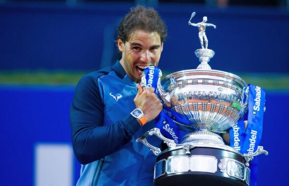 Nadal, victorios la Barcelona » Spaniolul a egalat recordul de trofee obținute pe zgură de Guillermo Villas