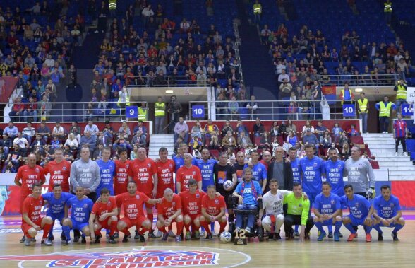 VIDEO+FOTO Steaua 2006 a învins greu legendele din 1986 în meciul caritabil pentru Neșu » Peluza Sud a făcut spectacol!