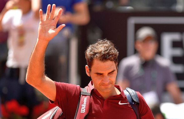 Surpriză la Roma! Federer a fost eliminat încă din turul al treilea