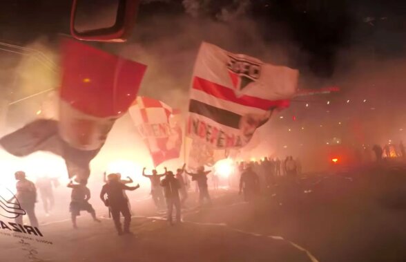 VIDEO Asemenea suporteri nu s-au mai văzut! Atmosferă incredibilă în Brazilia