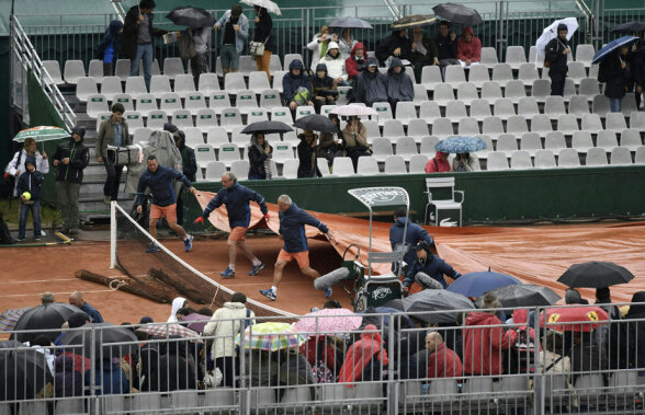 Încurcată de ploaie » Meciul lui Halep cu Nao Hibino a fost reprogramat pentru azi