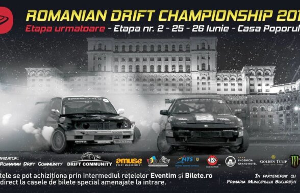 Cel mai mare eveniment de drift din Europa de Est, pe 25-26 iunie la Bucureşti