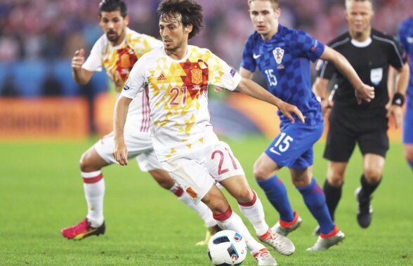 VIDEO » GENIAL! David Silva a reușit una dintre cele mai spectaculoase pase de la EURO 2016