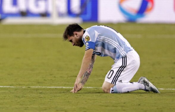 VIDEO+FOTO Declarație-șoc după ce Argentina a pierdut finala Copa America » Messi: "Pentru mine s-a terminat cu naționala!". Urmează retrageri în masă?