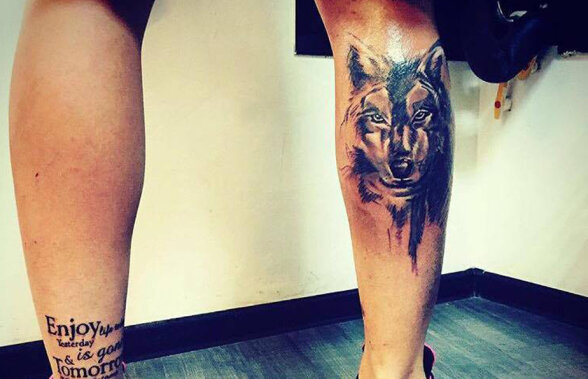Câine pe viață » Sergiu Hanca și-a făcut un tatuaj special pe picior