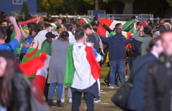 Panică în fanzone-ul de la Paris » Mai multe persoane au fost rănite