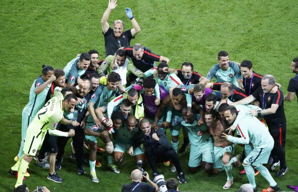 FOTO + VIDEO Portugalia este prima finalistă de la EURO! » Ronaldo și colegii lui au trecut de Țara Galilor, scor 2-0