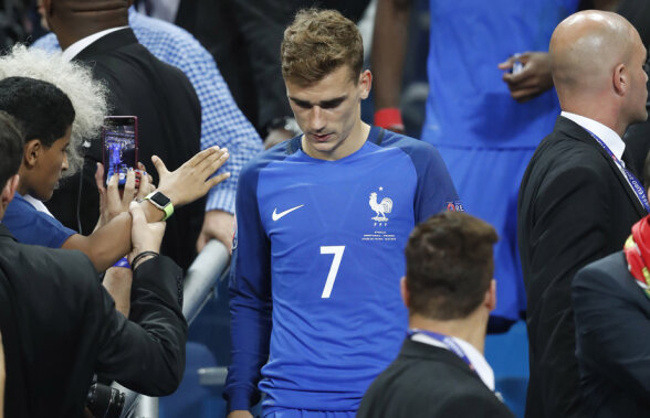 Griezmann, imaginea deziluziei după eșecul cu Portugalia: ”E a doua mea finală pierdută în 43 de zile!”