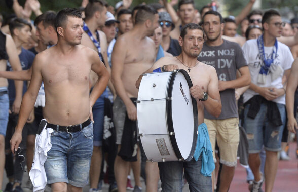 FOTO Torcida Iaşiului » Sărbătoare mare pentru moldoveni la meciul cu Hajduk: au făcut Copoul să cânte 