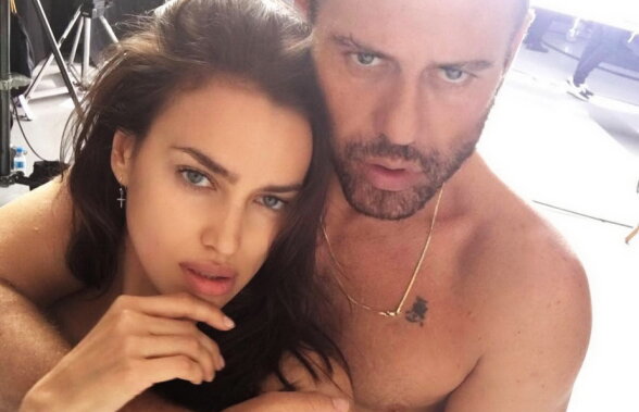 Irina Shayk, alături de un bărbat misterios