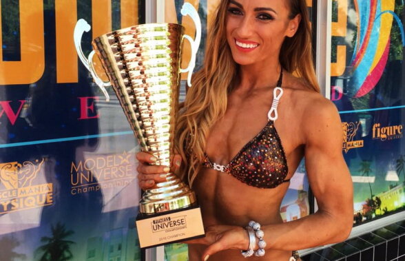 O româncă a câştigat Miss Universe Fitness » Acum face ravagii cu fotografiile pe Facebook!