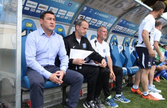 Punctul de start » Cu o echipă tânără și fără niciun străin, Viorel Moldovan a scos un egal ieri, la debutul pe banca lui Auxerre, 0-0 cu Red Star