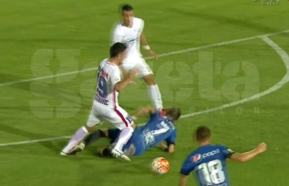 FOTO Proteste vehemente la Viitorul - Steaua. Gol anulat gazdelor! 