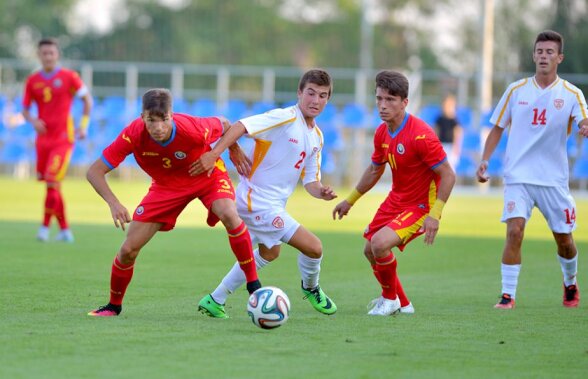 România U17 a început perfect pregătirea! Victorie cu Macedonia, scor 2-1