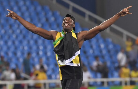 FOTO Regele Fulger » Usain Bolt a câștigat a treia medalie la Rio: victorie și la ştafetă 4x100 metri
