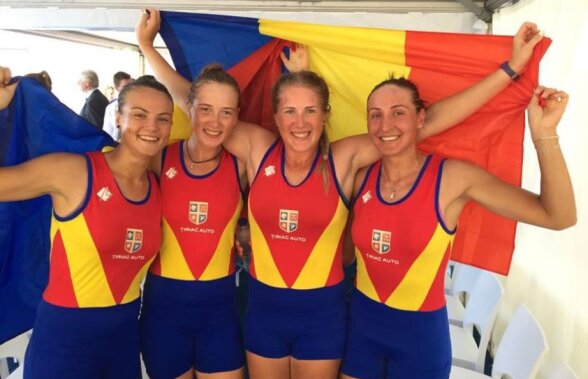 Argint la Mondiale » Barca de patru rame a urcat pe podium la Campionatul Mondial din Rotterdam