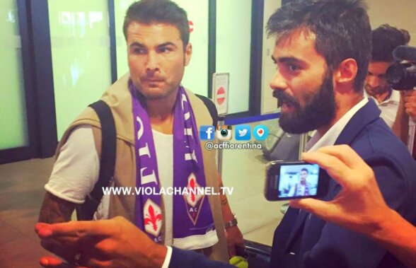 VIDEO Mutu s-a întors la Fiorentina: "Cei mai frumoși ani din cariera mea" » "Briliantul", primit cu entuziasm de italieni