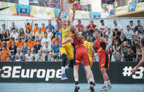 Naționalele de baschet 3x3 luptă azi în sferturile de finală la Europene