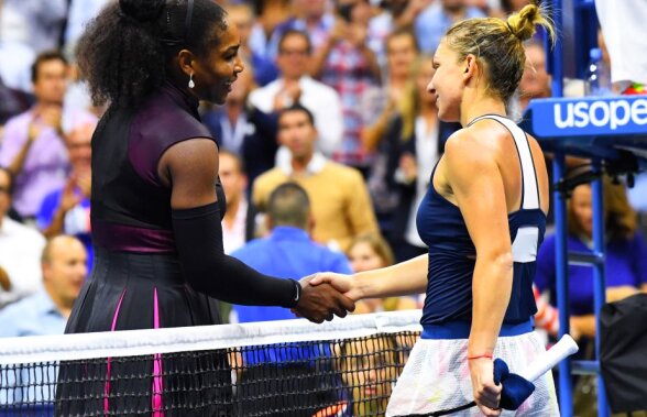 FOTO » Serena a învins-o cu greu pe Halep și merge în semifinale la US Open » Simona a făcut un meci bun, dar serviciul lui Williams a fost fantastic: "A trebuit să schimb jocul"