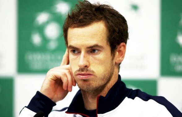 Andy Murray a oferit declarația zilei după semifinala Cupei Davis: "Nu puteam să îmi arat c****** pe teren"