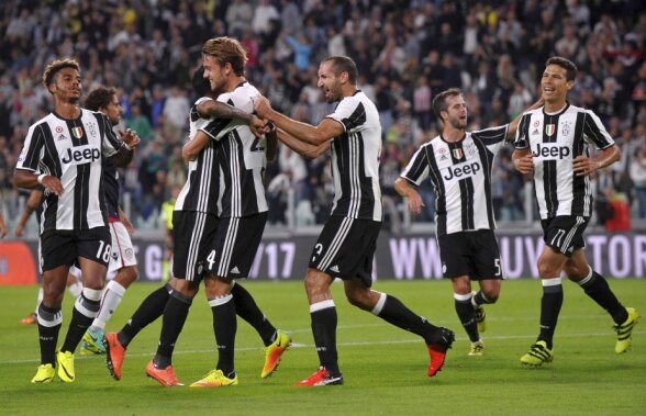 Juventus a făcut show cu Cagliari, 4-0 şi urcă din nou pe primul loc în Serie A