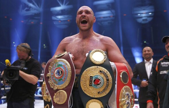 Declarații incredibile ale lui Tyson Fury: "Am băut, de luni până sâmbătă, şi am luat cocaină. De ce să nu consum?"