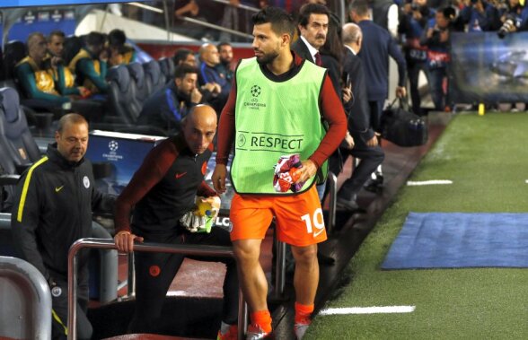 Aguero ar putea fi noua victimă a lui Guardiola » Motivele pentru care a fost lăsat pe bancă la meciul cu Barcelona