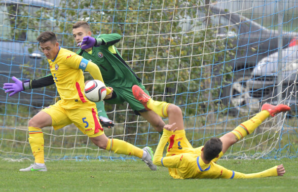 Ne-am bătut singuri » Autogolul căpitanului Manolache a decis meciul cu Austria U17, 1-2