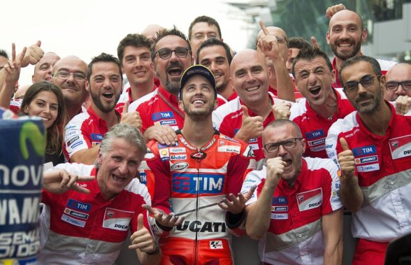 FOTO Andrea Dovizioso s-a impus în Marele Premiu al Malaeziei la MotoGP, reușind a doua victorie în Moto GP » Johann Zarco, din nou campion mondial la clasa intermediară