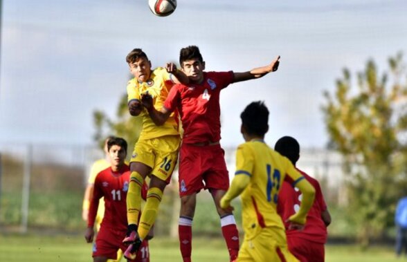 VIDEO Zero barat » România U17 s-a făcut de râs și a pierdut și cu Azerbaijan! Terminăm grupa de calificare la Turul de Elită fără punct