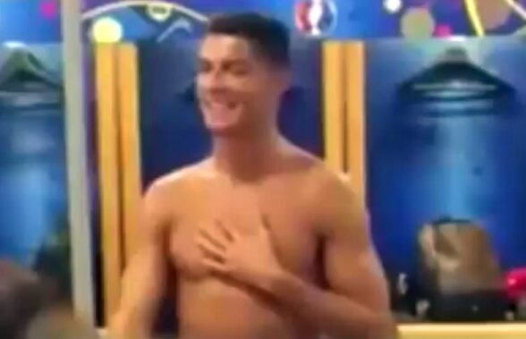 VIDEO Imagini unice cu Ronaldo » Mărturisire incredibilă făcută în vestiar, cu ochii în lacrimi: "Nu mă pot calma! Vă jur pe fiul meu"