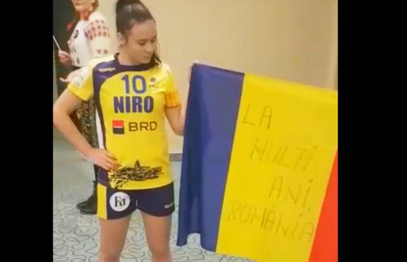 VIDEO Mannequin Challenge tradițional! Fetele de la handbal "au împietrit" de ziua națională a României :)