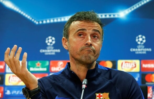 Luis Enrique, declarație ciudată înaintea meciului din Liga Campionilor: "Mă doare-n cot"