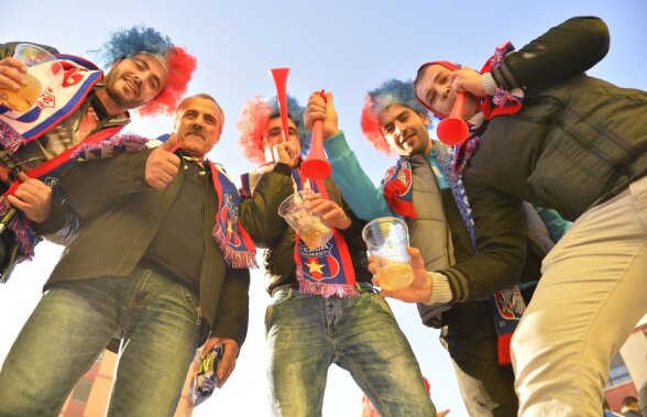 FOTO El Madrigal rumeno » Fanii români au dominat tribunele stadionului din Villarreal