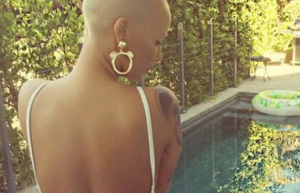 FOTO » Amber Rose a încins atmosfera pe Facebook. Acestea sunt cele mai sexy fotografii