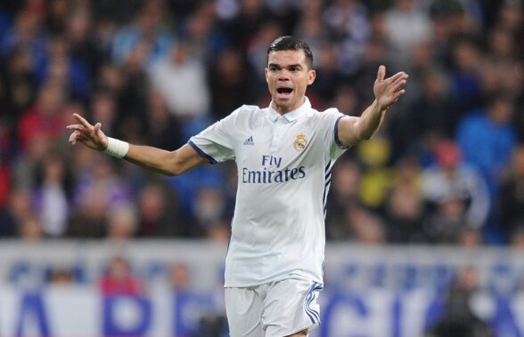 Pepe, la un pas de despărțirea de Real Madrid » E ademenit cu un salariu uriaș de o altă echipă!