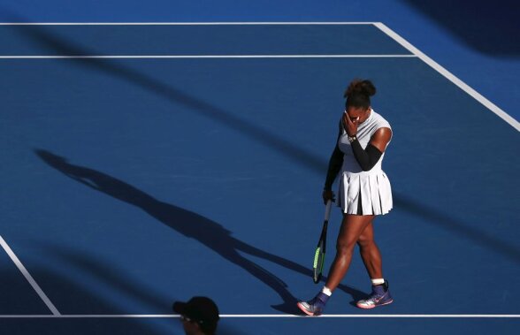 Serena Williams a răbufnit după înfrângerea de la Auckland: "Încerc să nu fiu obscenă"