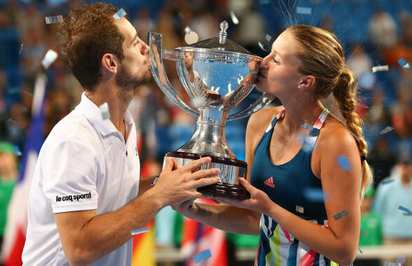 Allez la France! Kristina Mladenovic și Richard Gasquet au câștigat Cupa Hopman, 2-1 în finala cu SUA