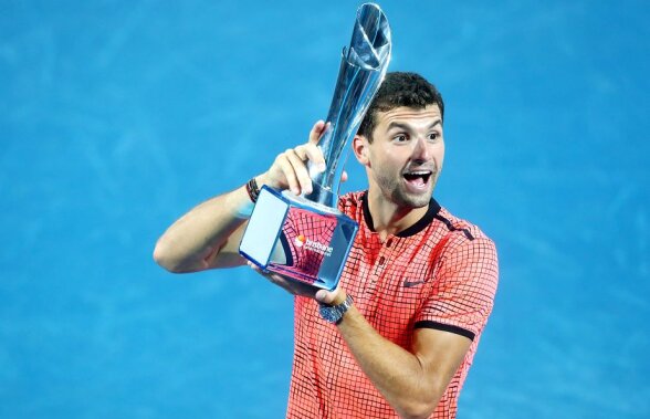 "Baby Fed" se face mare » Săptămână incredibilă pentru Dimitrov, concretizată cu titlul de la Brisbane