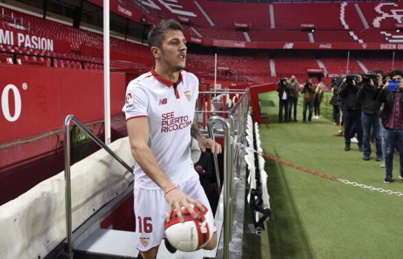 Sevilla se întărește cu un atacant de la Inter Milano » Stevan Jovetici, prezentat oficial