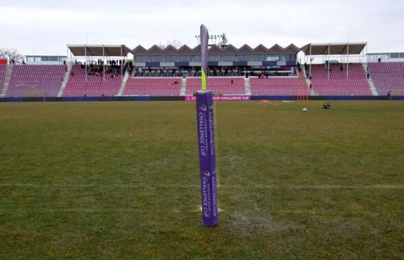 FOTO De ce nu s-a mai jucat meciul dintre Timișoara Saracens și Stade Francais, din Cupa Challenge. Ce riscă bănățenii