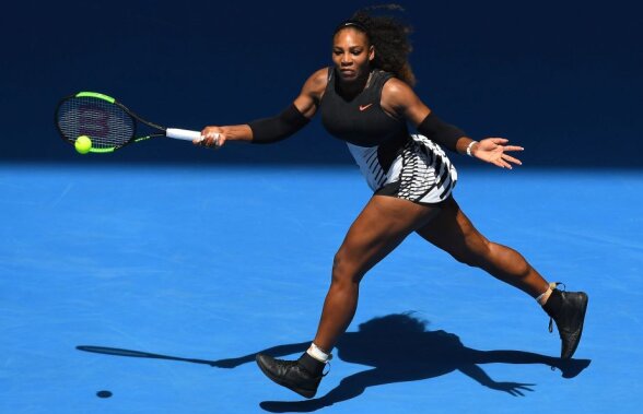 Victorioasă sub ochii logodnicului » Serena Williams a trecut fără emoții de primul tur