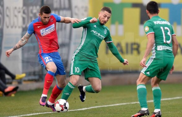 VIDEO+FOTO » Steaua, egal cu Terek deși a folosit "echipa cu care va juca în Liga 1!" » Cine a marcat și cum a pus Torje umărul pentru ruși