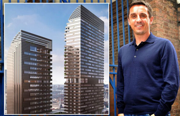 Neville și turnurile gemene: fostul jucător de la United se implică în imobiliare